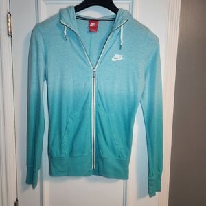 Nike Women's Teal Ombre Hoodie